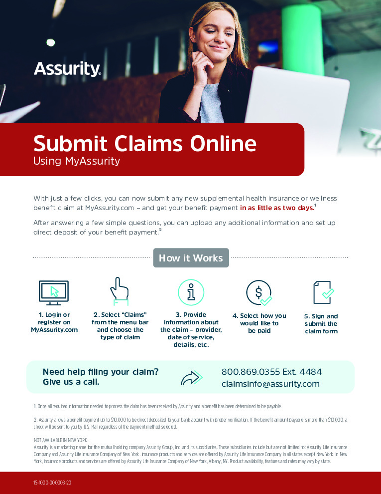 thumbnail of Online Claim Process